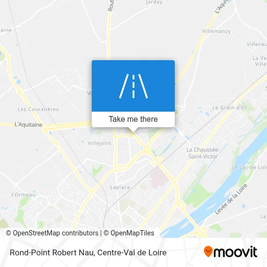 Rond-Point Robert Nau map