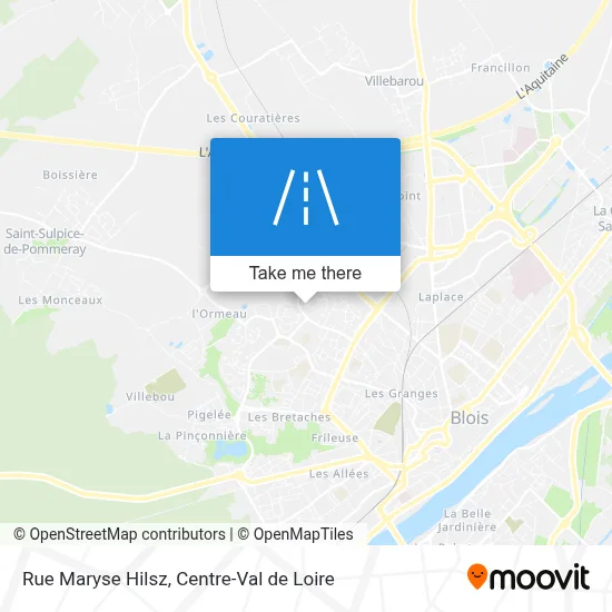 Rue Maryse Hilsz map