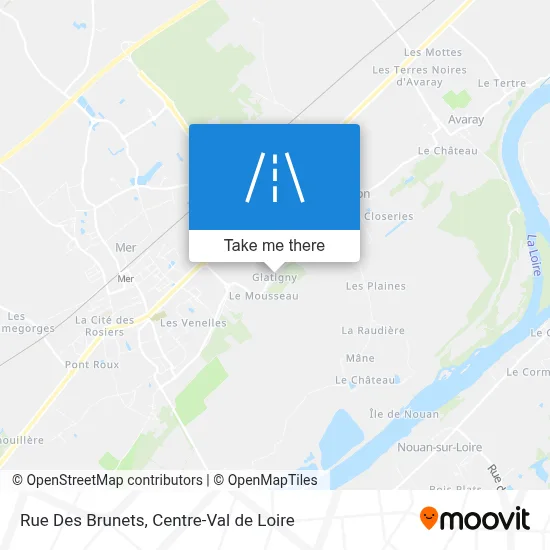 Rue Des Brunets map