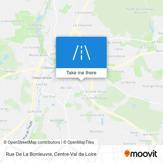 Rue De La Bonleuvre map