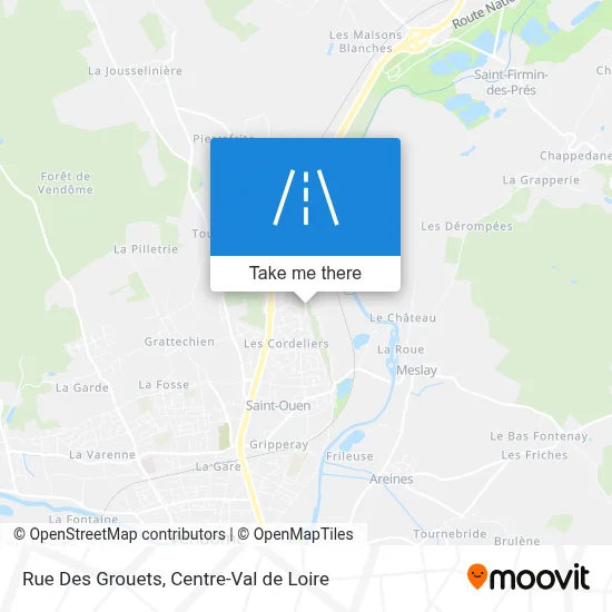 Rue Des Grouets map
