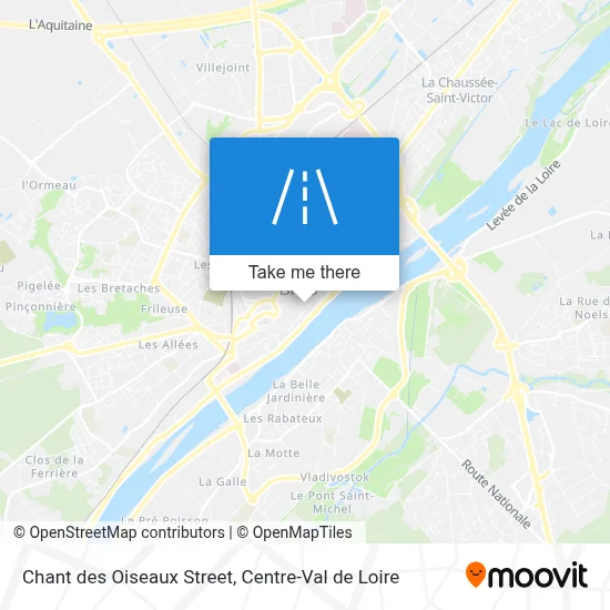 Rue Du Chant Des Oiseaux map