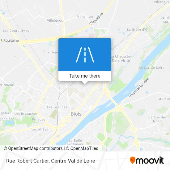 Rue Robert Cartier map
