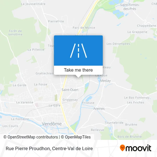 Rue Pierre Proudhon map
