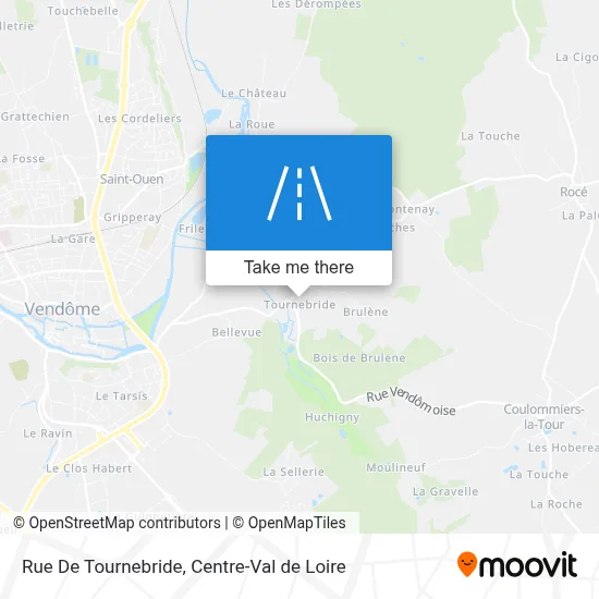 Rue De Tournebride map