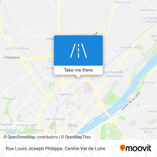 Rue Louis Joseph Philippe map