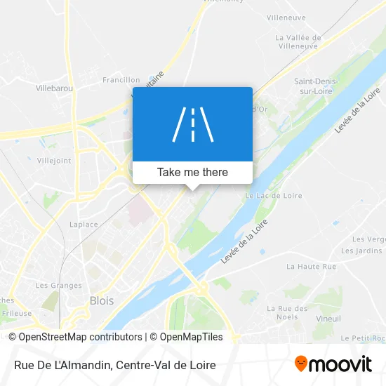 Rue De L'Almandin map