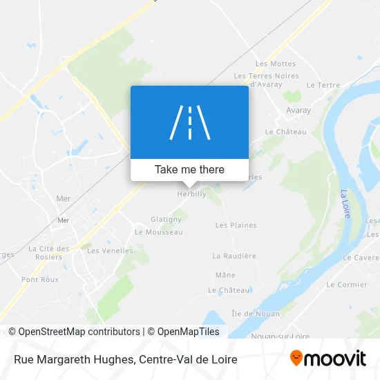 Rue Margareth Hughes map