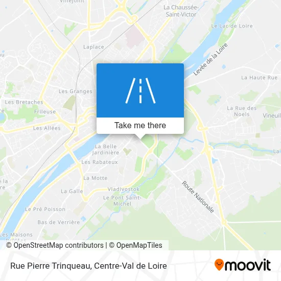 Rue Pierre Trinqueau map