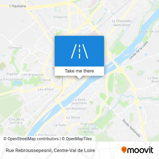 Rue Rebroussepesnil map