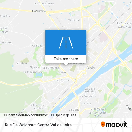 Rue De Waldshut map