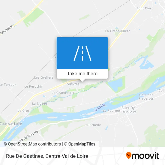Rue De Gastines map