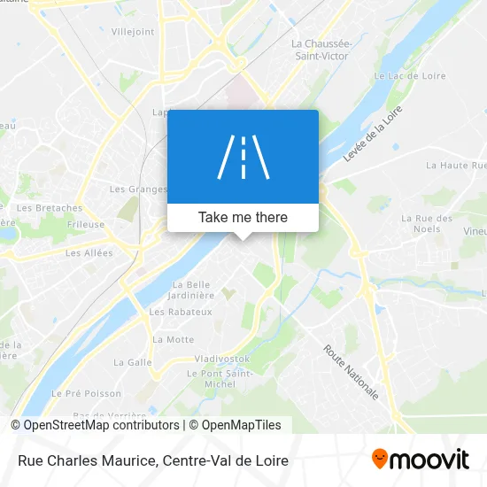 Rue Charles Maurice map