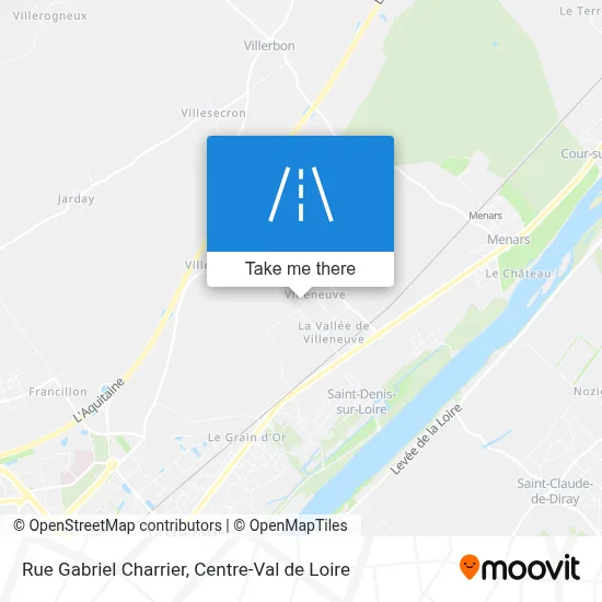 Rue Gabriel Charrier map