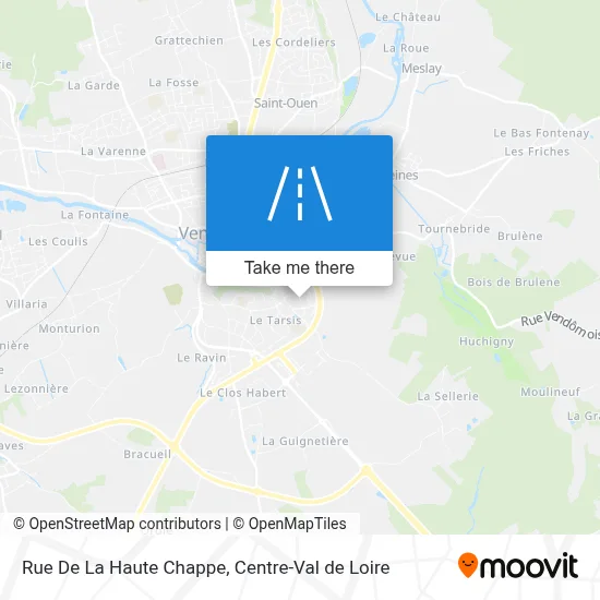 Rue De La Haute Chappe map