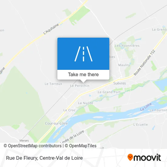 Rue De Fleury map