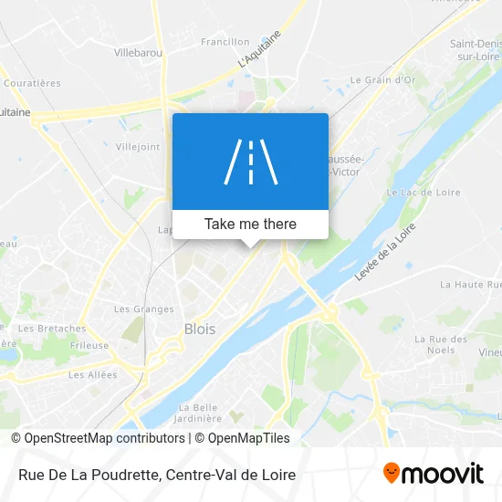 Rue De La Poudrette map