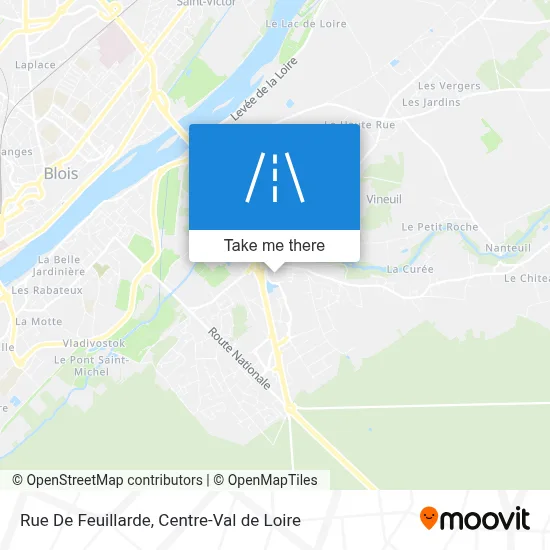 Rue De Feuillarde map