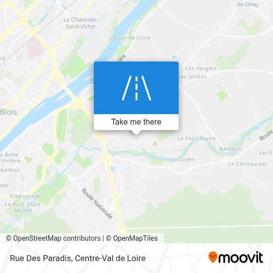 Rue Des Paradis map