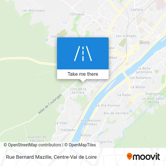 Rue Bernard Mazille map