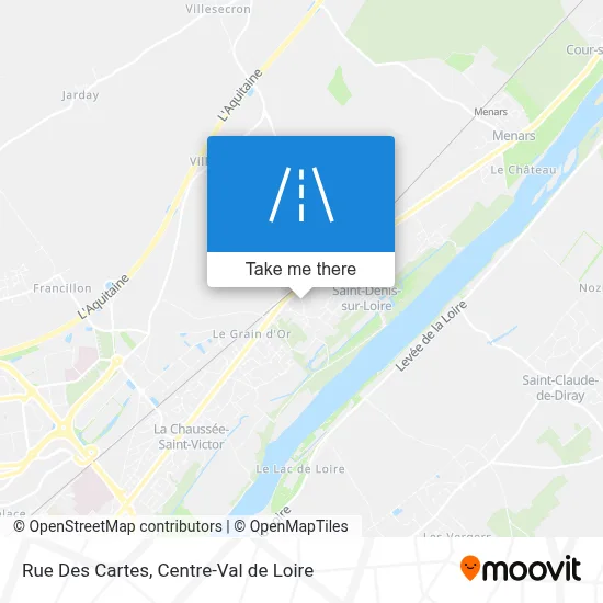 Rue Des Cartes map