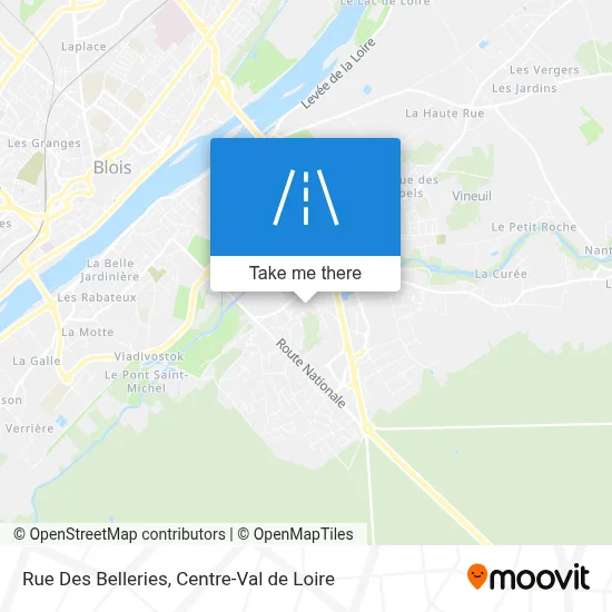 Rue Des Belleries map