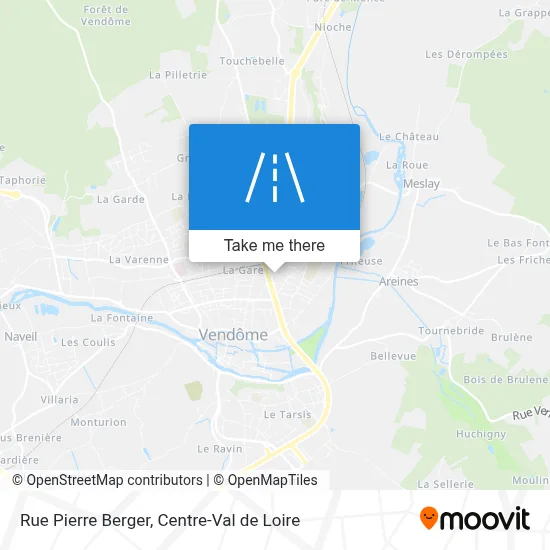 Rue Pierre Berger map