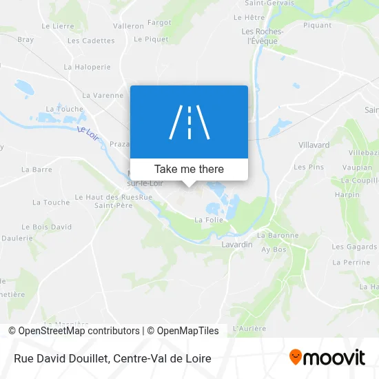 Rue David Douillet map