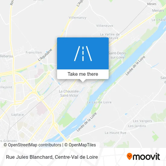 Rue Jules Blanchard map
