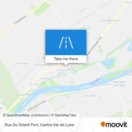 Rue Du Grand Port map