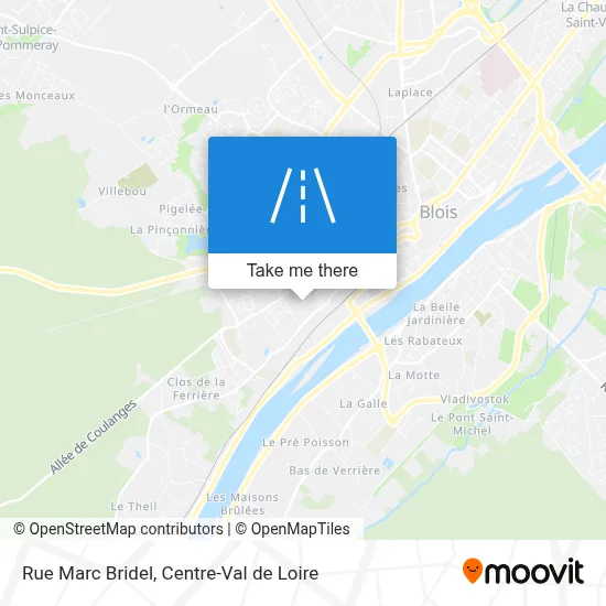 Rue Marc Bridel map
