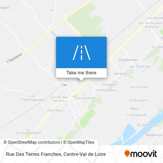 Rue Des Terres Franches map