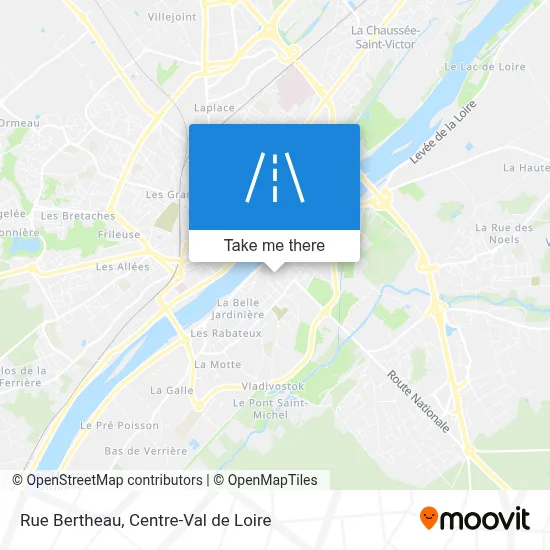 Rue Bertheau map