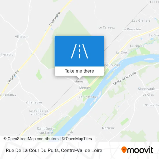 Rue De La Cour Du Puits map