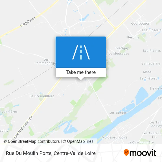 Rue Du Moulin Porte map