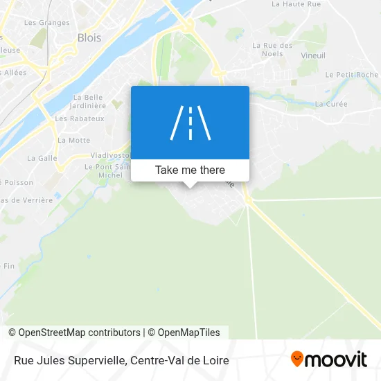 Rue Jules Supervielle map
