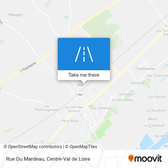 Rue Du Mardeau map