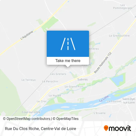 Rue Du Clos Riche map
