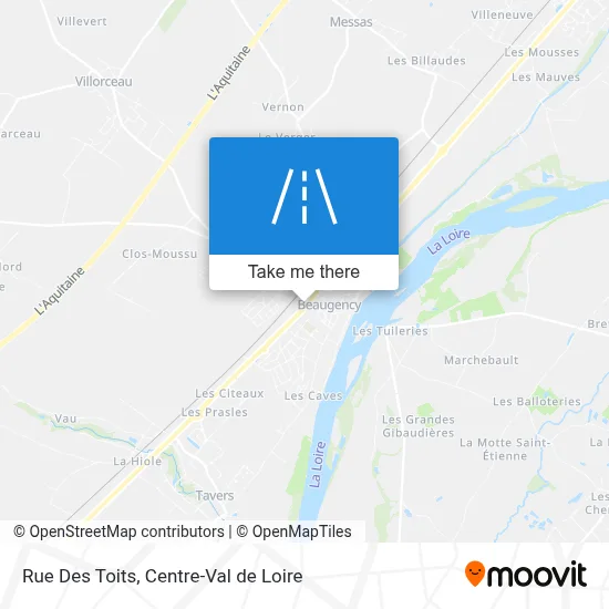 Rue Des Toits map