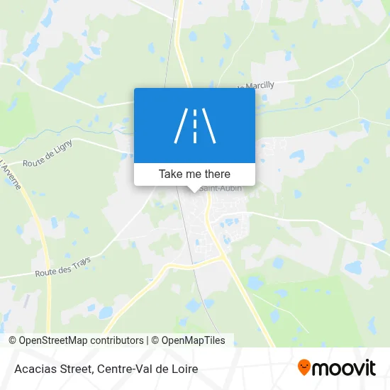 Rue Des Acacias map
