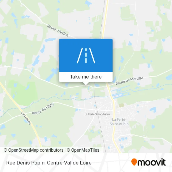 Rue Denis Papin map