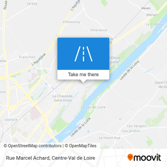 Rue Marcel Achard map