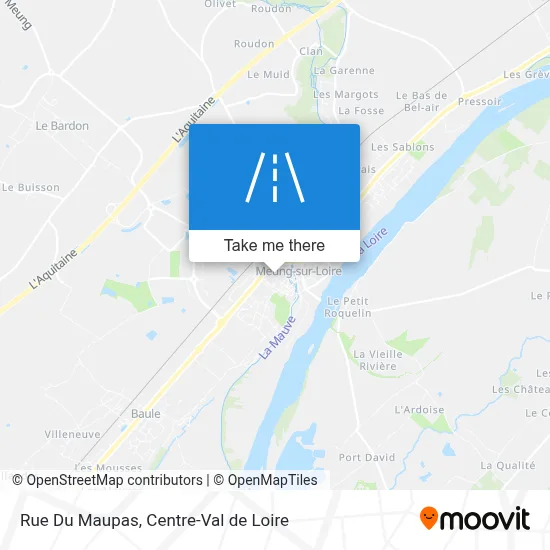 Rue Du Maupas map