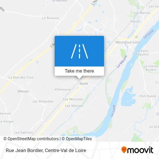 Rue Jean Bordier map