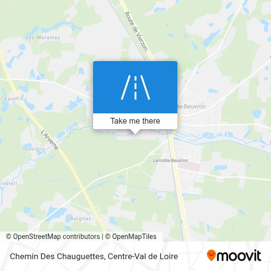 Chemin Des Chauguettes map