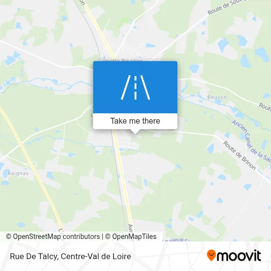 Rue De Talcy map