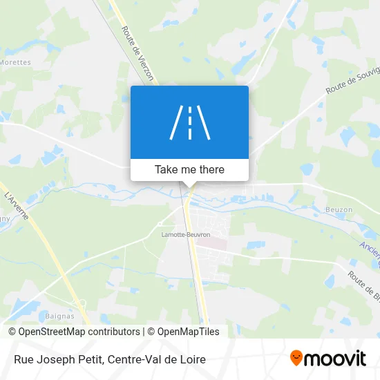 Rue Joseph Petit map
