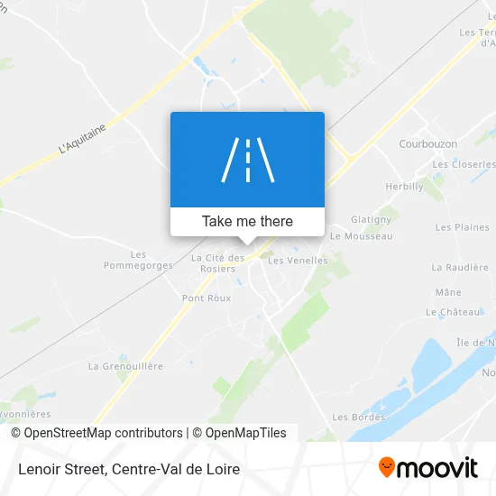 Rue Lenoir map