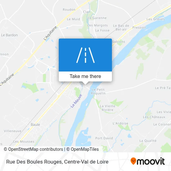Rue Des Boules Rouges map