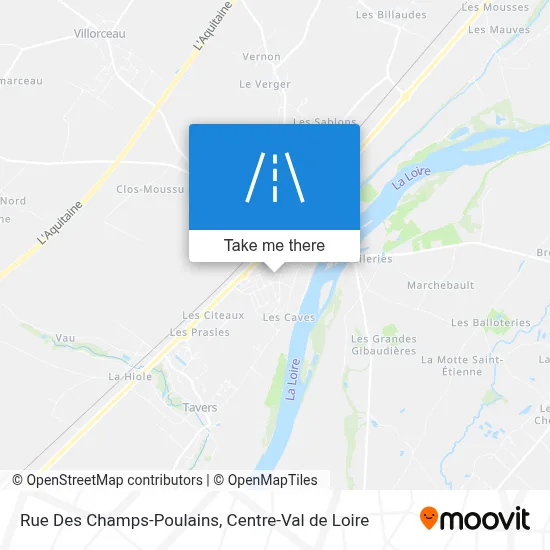 Rue Des Champs-Poulains map